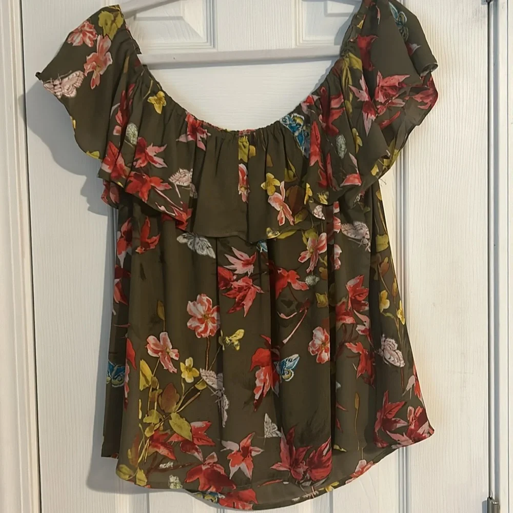 Maeve - Anthropology Beautiful Tropical Top - Picture 4 of 5